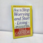 2 Books/set By Dale Carnegie How To Win Friends & Influence People And How to Stop Worrying And Start Living In English