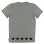For Men's Star Tee Heather Grey/Black T-Shirt Vietnam Model MSS-S86623 100% Authentic