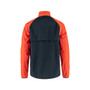 Fjall Raven HC Hybrid Mens Windbreakers Color: Dark Navy/Orange | 100% Authentic