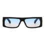 Superhot Eyewear 31937 INS Fashion 2021 Retro Vintage Solid Plastic Small Rectangle Sunglasses