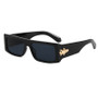 Superhot Eyewear 31937 INS Fashion 2021 Retro Vintage Solid Plastic Small Rectangle Sunglasses