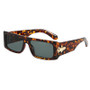 Superhot Eyewear 31937 INS Fashion 2021 Retro Vintage Solid Plastic Small Rectangle Sunglasses