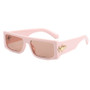 Superhot Eyewear 31937 INS Fashion 2021 Retro Vintage Solid Plastic Small Rectangle Sunglasses