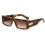 Superhot Eyewear 31937 INS Fashion 2021 Retro Vintage Solid Plastic Small Rectangle Sunglasses