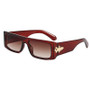 Superhot Eyewear 31937 INS Fashion 2021 Retro Vintage Solid Plastic Small Rectangle Sunglasses