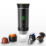 Electric USB & Battery Powered Mini Espresso Coffee Maker Fast Heating 150ml Capacity Portable for Camping Travel & Office Use