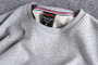 Spring New American Retro Sleeve Patch Solid Color Sweatshirt Men's Simple 100% Cotton Washed Pullover Loose Casual Sportwear