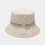 High Quality Twill Cotton Beige Bulk Silk Screen Custom Logo Summer Sun Hat
