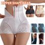 New Tummy Control Panties Women Zipper Body Shaper High Waist Shaper Pants Seamless Shapewear Postpartum Panties