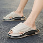 Summer Men's Slippers Outdoor Sandals Beach Comfortable Slides Indoor Men Casual Shoes Garden Shoes Men Home Slippers Flip Flops