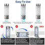 New Hydrogen Water Bottle 420ml Hydrogen Water Generator Hydrogen Hydrogen-rich Water Bottles