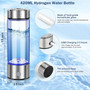 New Hydrogen Water Bottle 420ml Hydrogen Water Generator Hydrogen Hydrogen-rich Water Bottles