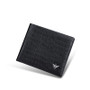 Hot Selling Factory Men's Genuine Leather Short Bifold Wallet Vintage Open Convenient Business Casual Fashion Travel Gift OEM