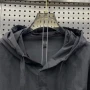 Summer Thin Breathable Sunscreen Men Hooded Short Sleeve Top And Shorts Two Piece Set  Hoodie Suits Casual Loose Outfits Outwear