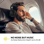 Active Noise Cancelling Wireless Headphones with Bluetooth 5.3, Hi-Fi Stereo, Fast Charging, & Long Playtime - Travel-Friendly
