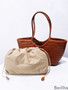 2026 Luxury Braided Leather Shoulder Bags  Real Cow Leather Weave Tote Bag Large Capacity Handbag Women Bag for Women