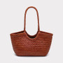 2026 Luxury Braided Leather Shoulder Bags  Real Cow Leather Weave Tote Bag Large Capacity Handbag Women Bag for Women