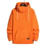 2026 Men's Thick Polar Fleece Sweatshirt Paired Couple Y2k Streetwear Autumn Winter Hood Sports Black Windproof Oversized Hoodie
