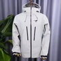 Unisex Waterproof Ski Jacket Hood Custom Raincoat Suit Men Women. Fabric Zipper Closure Mountain Snowboarding Summer Ski Wear