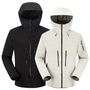 Unisex Waterproof Ski Jacket Hood Custom Raincoat Suit Men Women. Fabric Zipper Closure Mountain Snowboarding Summer Ski Wear