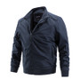 Spring Autumn Jacket Men Casual Coat Men Jacket Outdoors Fashion Zipper Jacket Men Clothing Big Size