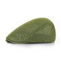 Breathable Mesh Hollow Berets Hat For Men Convenient Spring Summer Beret Quick-drying Newsboy Cap Retro Sun Hats Painter Caps