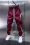 Men's Trendy Vintage Contrast Color Streetwear Sports Joggers Casual Pants Y2K High Street Splicing Sweatpants Pantalones Hombre