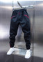 Men's Trendy Vintage Contrast Color Streetwear Sports Joggers Casual Pants Y2K High Street Splicing Sweatpants Pantalones Hombre