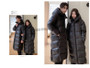 2023 New Arrivals Winter 90% White Goose Down Couple Hooded Coat Top Grade Men's Women Thick（Winter) Warm X-long Jackets