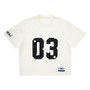 American Retro Street Round Neck Tshirts Summer Sports Loose Short Sleeved Jersey Mesh Quick Drying Breathable Oversized T-shirt