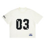 American Retro Street Round Neck Tshirts Summer Sports Loose Short Sleeved Jersey Mesh Quick Drying Breathable Oversized T-shirt