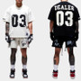 American Retro Street Round Neck Tshirts Summer Sports Loose Short Sleeved Jersey Mesh Quick Drying Breathable Oversized T-shirt