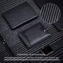 Rfid Carbon Fiber Men Wallets Man Card Holder Money Bag Slim Thin Mini Wallet Male Small Short Purse Black Walet Billfold Vallet