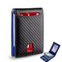 Rfid Carbon Fiber Men Wallets Man Card Holder Money Bag Slim Thin Mini Wallet Male Small Short Purse Black Walet Billfold Vallet