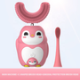 Quality Fashion Custom Girl Pink Cartoon Rechargeable Power Child Electric Children Toothbrush 2021