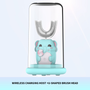 Quality Fashion Custom Girl Pink Cartoon Rechargeable Power Child Electric Children Toothbrush 2021