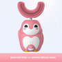 Quality Fashion Custom Girl Pink Cartoon Rechargeable Power Child Electric Children Toothbrush 2021