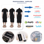 K3320 High-Quality Streetwear Casual Dresses Women Multiple Pockets Drawstring Cargo Summer  Dress for Women