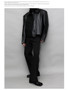 Mauroicardi Spring Autumn Oversized Cool Pu Leather Jacket Men Long Sleeve Stand Collar High Quality Luxury Designer Clothes