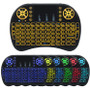 Backlit Mini Wireless Keyboard Spanish French Azerty Russian Portuguese Brazil Language Air Mouse With Touchpad N RGB PC TV Box