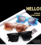 Fashion Square Sunglasses Woman Designer Luxury Man/Woman Cat Eye Sun Glasses Classic Vintage UV400 Outdoor Oculos De Sol