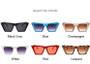 Fashion Square Sunglasses Woman Designer Luxury Man/Woman Cat Eye Sun Glasses Classic Vintage UV400 Outdoor Oculos De Sol