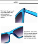 Fashion Square Sunglasses Woman Designer Luxury Man/Woman Cat Eye Sun Glasses Classic Vintage UV400 Outdoor Oculos De Sol