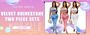 Denim Jean Jackets 2 Piece Pant Set Outfits Women Spring Clothes Y2K Streetwear Sexy Elegant Denim Shorts Two Piece Pant Sets
