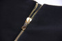 LGRQ 2026 Spring Fashion Women Clothes Notched Collar Full Sleeves Metal Single Button Slim High Waist Blazer Office Lady