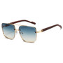 KAMMPT Fashion Retro Square Metal Shades Women's Original Brand Design Driving Sunglasses New Double Bridge Pilot Sun Glasses