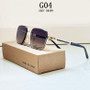 2025 Square Sunglass Men Luxury Vintage Sunglasses Women Trendy Retro Fashion Glasses Gafas De Sol Hombre Lunette Soleil Femme