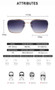 2025 Square Sunglass Men Luxury Vintage Sunglasses Women Trendy Retro Fashion Glasses Gafas De Sol Hombre Lunette Soleil Femme