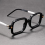 UVLAIK Myopia Optical Glasses Frame Men Women Retro Square Sunglasses Fashion Anti Blue Light Computer Goggles Eyglasses