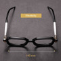 UVLAIK Myopia Optical Glasses Frame Men Women Retro Square Sunglasses Fashion Anti Blue Light Computer Goggles Eyglasses